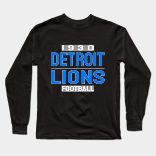 Detroit Lions classic Long Sleeve T-Shirt